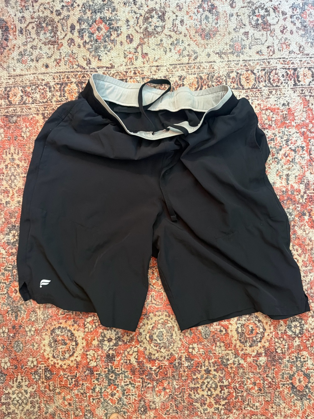Men's Performance Fabletics Black Athletic Shorts